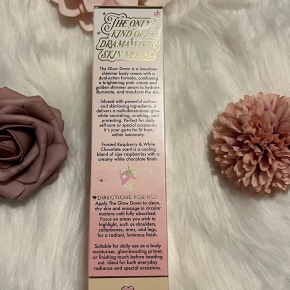 P.Louise Frosted Raspberry & White Chocolate Shimmer Body Cream - Picture 4 of 6